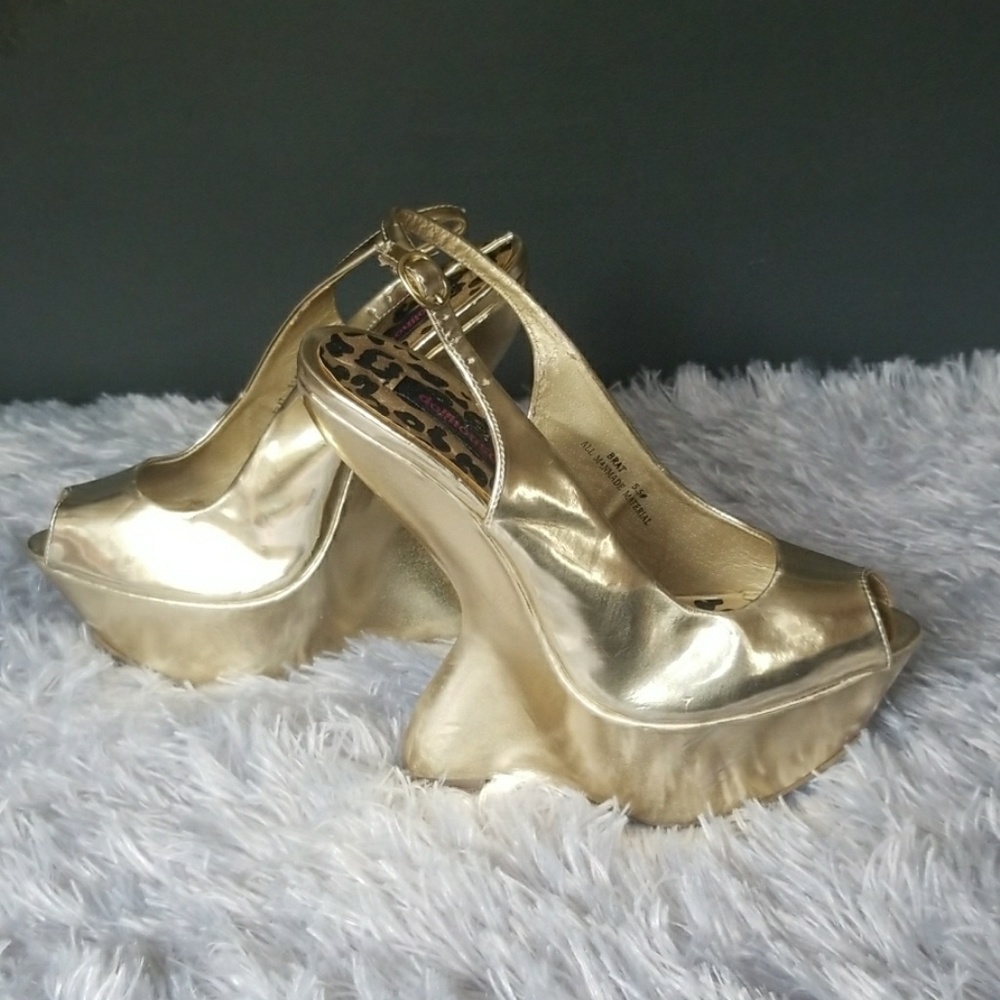 Gold Heels